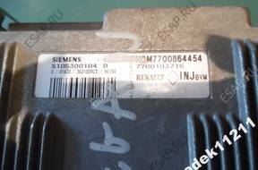 БЛОК УПРАВЛЕНИЯ ДВИГАТЕЛЕМ RENAULT HOM7700864454