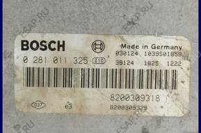 БЛОК УПРАВЛЕНИЯ ДВИГАТЕЛЕМ RENAULT LAGUNA 2.2 DCI 0281011325