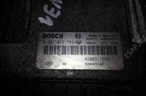 БЛОК УПРАВЛЕНИЯ ДВИГАТЕЛЕМ RENAULT LAGUNA II 0281011723