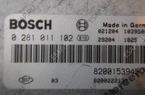 БЛОК УПРАВЛЕНИЯ ДВИГАТЕЛЕМ RENAULT LAGUNA II 1.9 DCI