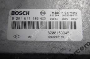 БЛОК УПРАВЛЕНИЯ ДВИГАТЕЛЕМ RENAULT LAGUNA II 1.9 DCI