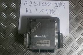 БЛОК УПРАВЛЕНИЯ   ДВИГАТЕЛЕМ RENAULT LAGUNA II 1.9