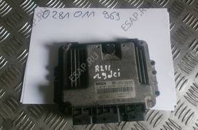 БЛОК УПРАВЛЕНИЯ   ДВИГАТЕЛЕМ RENAULT LAGUNA II 1.9