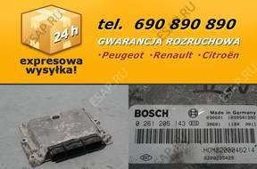 БЛОК УПРАВЛЕНИЯ  ДВИГАТЕЛЕМ  RENAULT LAGUNA II 3.0