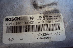 БЛОК УПРАВЛЕНИЯ ДВИГАТЕЛЕМ RENAULT LAGUNA II SCENIC 1.9DCI