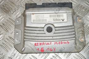 БЛОК УПРАВЛЕНИЯ ДВИГАТЕЛЕМ RENAULT MODUS 1,6 16V 8200411717