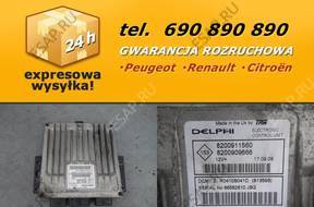 БЛОК УПРАВЛЕНИЯ  ДВИГАТЕЛЕМ  RENAULT MODUS 1.5 DCI