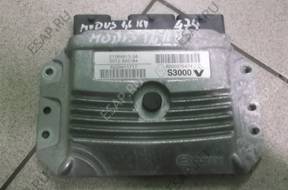 БЛОК УПРАВЛЕНИЯ ДВИГАТЕЛЕМ RENAULT MODUS 1.6 16V 8200376474