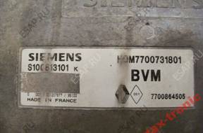 БЛОК УПРАВЛЕНИЯ ДВИГАТЕЛЕМ RENAULT S100813101K / 7700731801