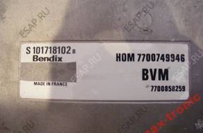 БЛОК УПРАВЛЕНИЯ ДВИГАТЕЛЕМ RENAULT S101718102B / 7700749946