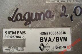 БЛОК УПРАВЛЕНИЯ ДВИГАТЕЛЕМ RENAULT S101727104Q / 7700860316