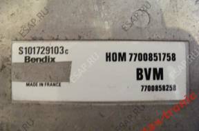 БЛОК УПРАВЛЕНИЯ ДВИГАТЕЛЕМ RENAULT S101729103C / 7700851758