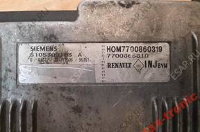 БЛОК УПРАВЛЕНИЯ ДВИГАТЕЛЕМ RENAULT S105300103A 7700860319