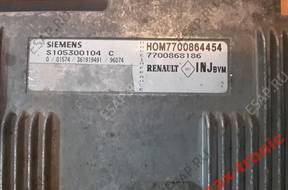 БЛОК УПРАВЛЕНИЯ ДВИГАТЕЛЕМ RENAULT S105300104C 7700864454