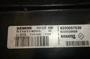БЛОК УПРАВЛЕНИЯ ДВИГАТЕЛЕМ RENAULT SCENIC 1 LIFT 1.6 16V