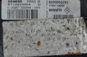 БЛОК УПРАВЛЕНИЯ   ДВИГАТЕЛЕМ RENAULT SCENIC 1.6 16V