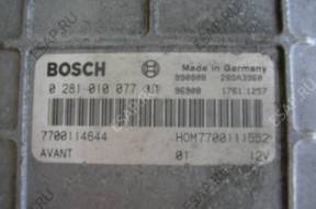 БЛОК УПРАВЛЕНИЯ ДВИГАТЕЛЕМ RENAULT SCENIC 1.9 DTI 0281010077