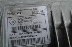 БЛОК УПРАВЛЕНИЯ ДВИГАТЕЛЕМ Renault Scenic II 1.5 DCI RNE