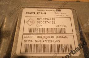 БЛОК УПРАВЛЕНИЯ ДВИГАТЕЛЕМ RENAULT SCENIC II 1.5DCI