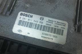 БЛОК УПРАВЛЕНИЯ ДВИГАТЕЛЕМ RENAULT SCENIC II 1.9 DCI