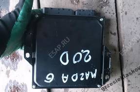 БЛОК УПРАВЛЕНИЯ ДВИГАТЕЛЕМ RF7K18881N MAZDA 6 LIFT 2.0 CITD