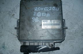 БЛОК УПРАВЛЕНИЯ ДВИГАТЕЛЕМ Rover 200 / 220 2.0TD 1998 год.