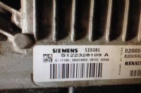 БЛОК УПРАВЛЕНИЯ   ДВИГАТЕЛЕМ S122326109A RENAULT