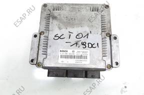 БЛОК УПРАВЛЕНИЯ ДВИГАТЕЛЕМ SCENIC I 1.9 DCI 0281001934