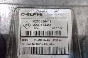 БЛОК УПРАВЛЕНИЯ ДВИГАТЕЛЕМ SCENIC II 1.5 DCI 8200334419