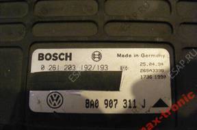 БЛОК УПРАВЛЕНИЯ ДВИГАТЕЛЕМ SEAT 0261203192/193 / 8A0907311J