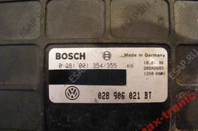 БЛОК УПРАВЛЕНИЯ ДВИГАТЕЛЕМ SEAT 0281001354/355  028906021BT