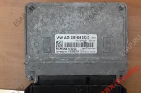 БЛОК УПРАВЛЕНИЯ ДВИГАТЕЛЕМ SEAT 03E906023D / 5WP4050204
