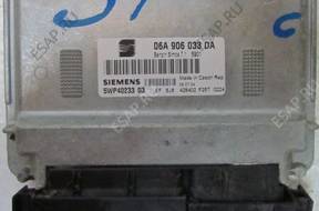 БЛОК УПРАВЛЕНИЯ   ДВИГАТЕЛЕМ SEAT 1,6 B 06A906033DA