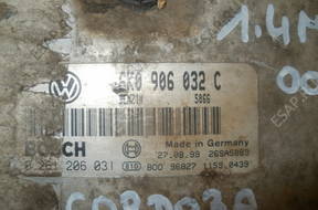 БЛОК УПРАВЛЕНИЯ ДВИГАТЕЛЕМ Seat Cordoba 1.4 MPI 2000 год.