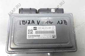 БЛОК УПРАВЛЕНИЯ ДВИГАТЕЛЕМ SEAT IBIZA IV 1.2 03906019AM
