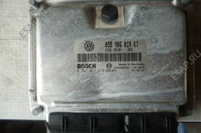 БЛОК УПРАВЛЕНИЯ ДВИГАТЕЛЕМ SEAT SKODA VW 038 906 019 KT