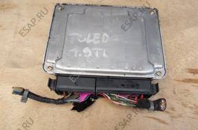БЛОК УПРАВЛЕНИЯ ДВИГАТЕЛЕМ Seat Toledo TDI 2002 год.