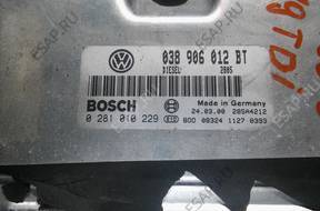 БЛОК УПРАВЛЕНИЯ   ДВИГАТЕЛЕМ SEAT VW 038906012BT