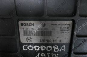 БЛОК УПРАВЛЕНИЯ ДВИГАТЕЛЕМ SEAT VW 1.9TDI 028906021BT