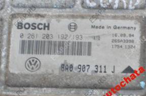 БЛОК УПРАВЛЕНИЯ   ДВИГАТЕЛЕМ SEAT VW 8A0907311J