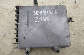 БЛОК УПРАВЛЕНИЯ ДВИГАТЕЛЕМ SEBRING 01-04 2.7 V6 P04606926AJ