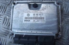 БЛОК УПРАВЛЕНИЯ ДВИГАТЕЛЕМ SHARAN 1,9TDI 038906019ET