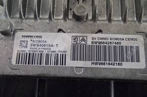 БЛОК УПРАВЛЕНИЯ ДВИГАТЕЛЕМ SID803A C4 PICASSO 2.0 HDI 07 год,