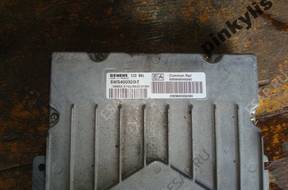 БЛОК УПРАВЛЕНИЯ ДВИГАТЕЛЕМ SIEMENS  307 2.0 HDI PEUGEOT 2002 год