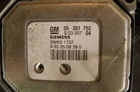 БЛОК УПРАВЛЕНИЯ ДВИГАТЕЛЕМ  SIEMENS  5WK9 1727