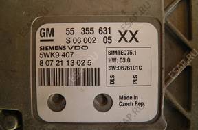 БЛОК УПРАВЛЕНИЯ ДВИГАТЕЛЕМ  SIEMENS  5WK9 407