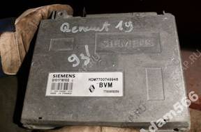 БЛОК УПРАВЛЕНИЯ ДВИГАТЕЛЕМ SIEMENS  HOM7700749946