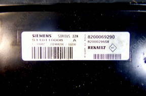 БЛОК УПРАВЛЕНИЯ ДВИГАТЕЛЕМ SIRIUS S110110008A 32N