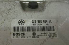 БЛОК УПРАВЛЕНИЯ ДВИГАТЕЛЕМ Skoda Fabia 038906019NL
