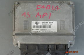 БЛОК УПРАВЛЕНИЯ ДВИГАТЕЛЕМ SKODA FABIA 047906033A
